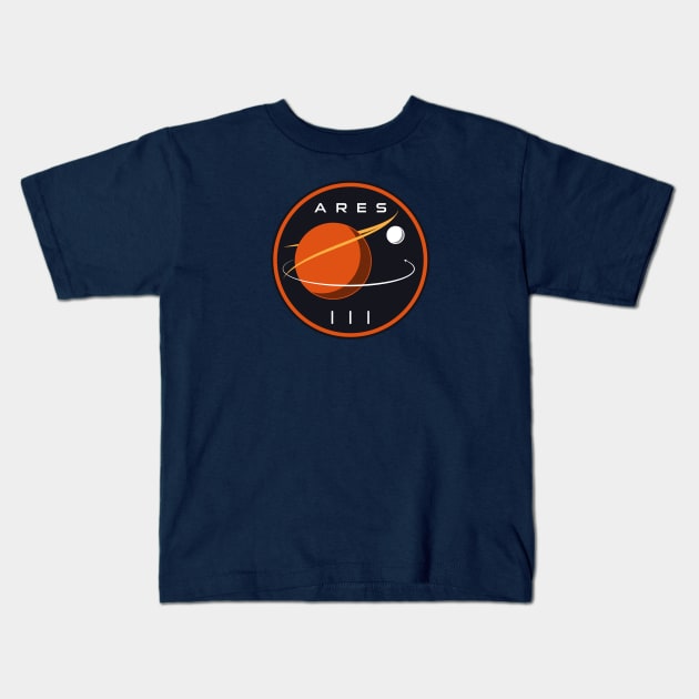 ARES III Kids T-Shirt by Davidhedgehog